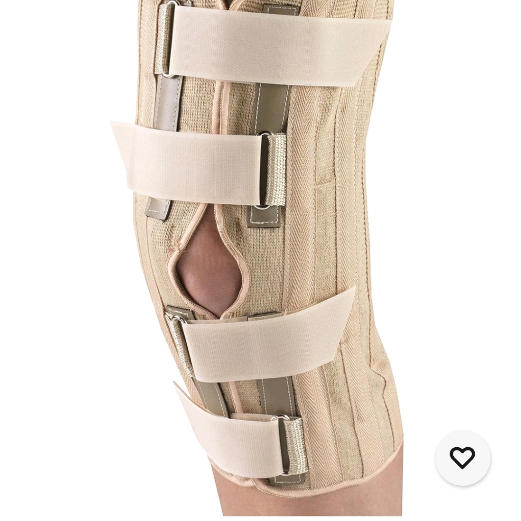 Adjustable Beige Knee Brace